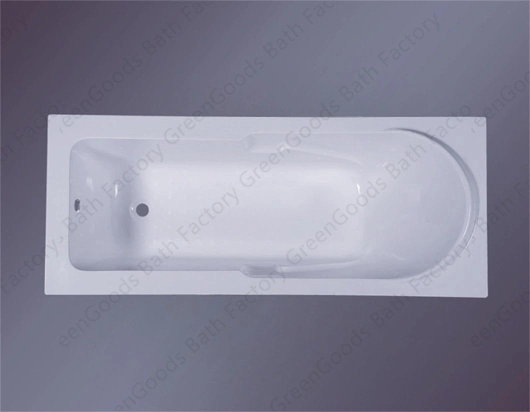 Greengoods Sanitary Ware CE Approved Acrylic Drop in Bathtub for Adults